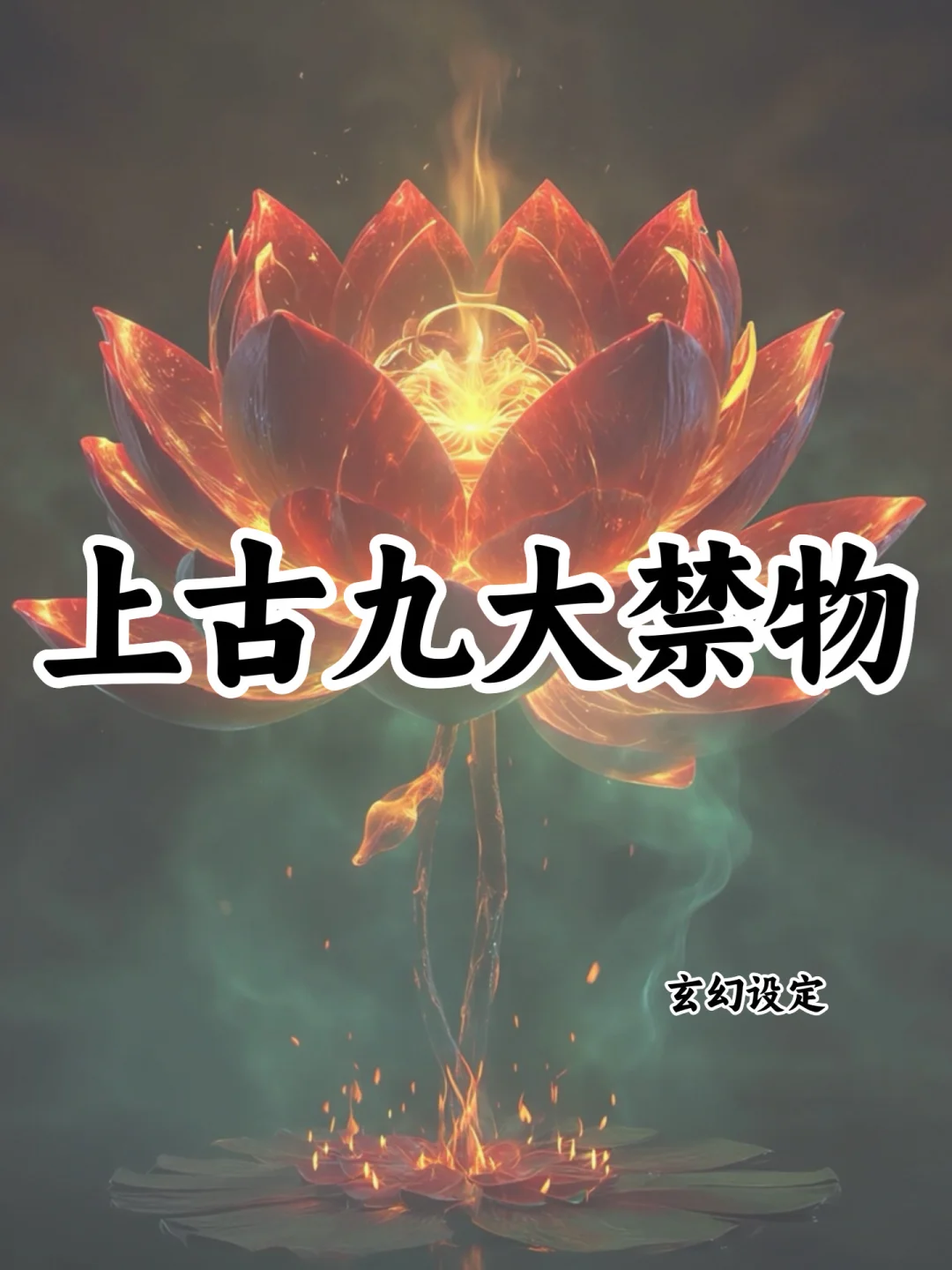 上古九大禁物🔥可以写进小说