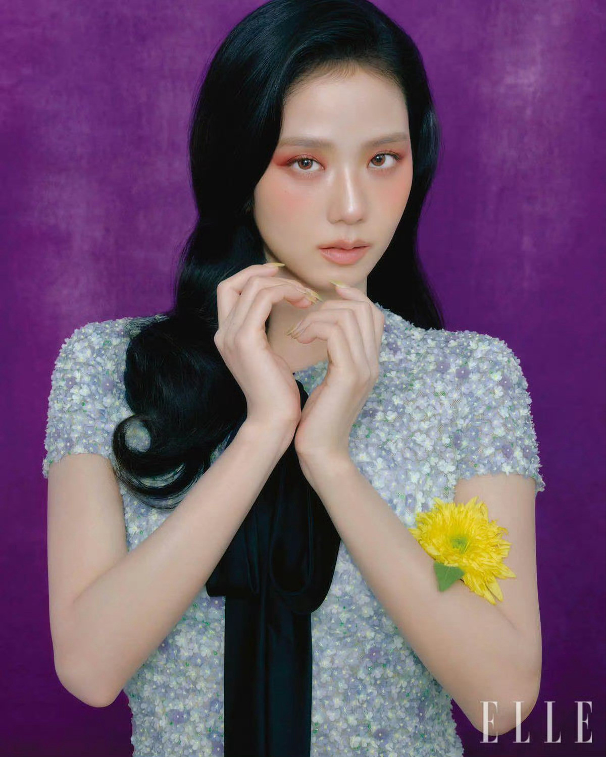 金智秀xDiorxELLEKorea韩版ELLE十二月刊封面大片