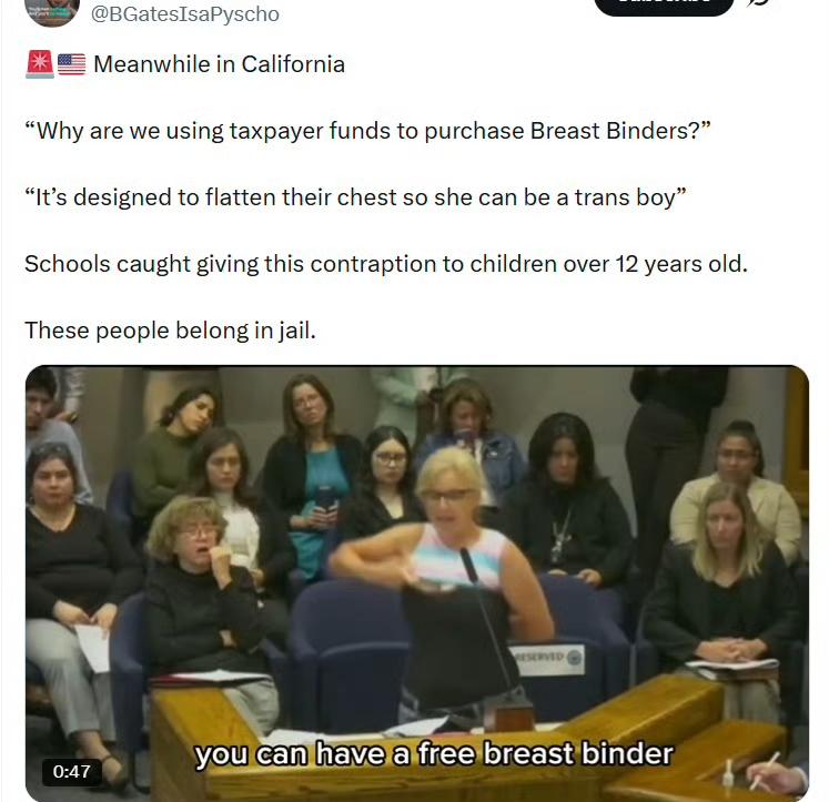 美加州学校中的性别意识形态现状遭到怒斥：“为什么年仅12岁的女孩，在家长毫不