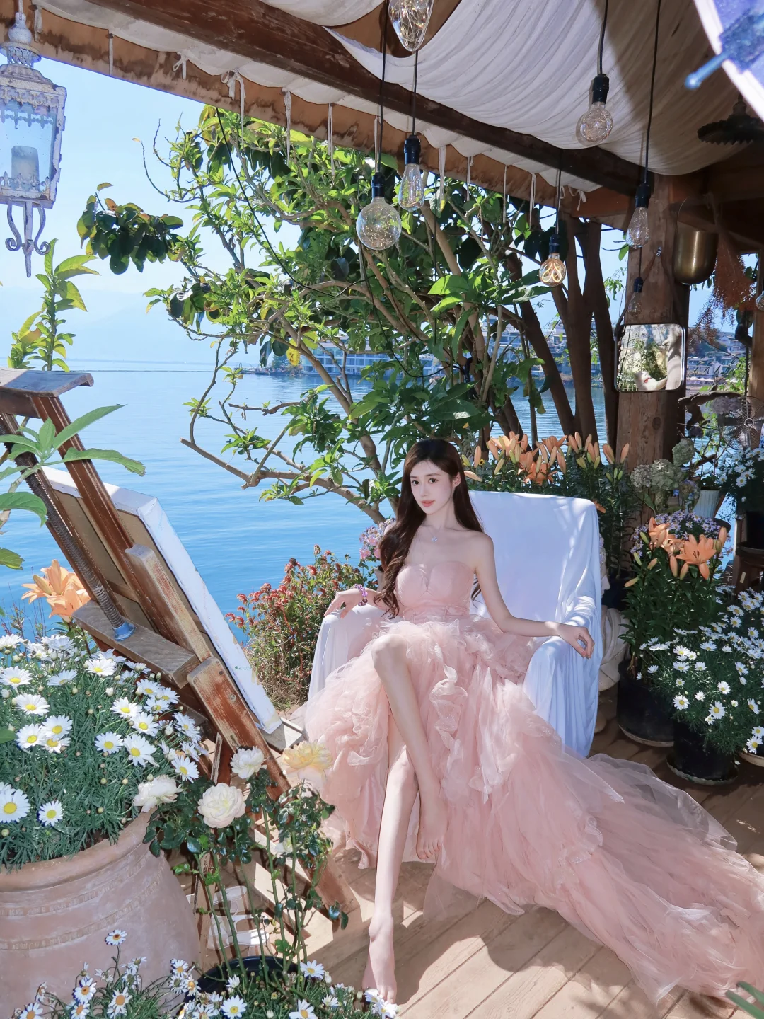 大理 湖山云隐误入莫奈花园🧚‍♀️