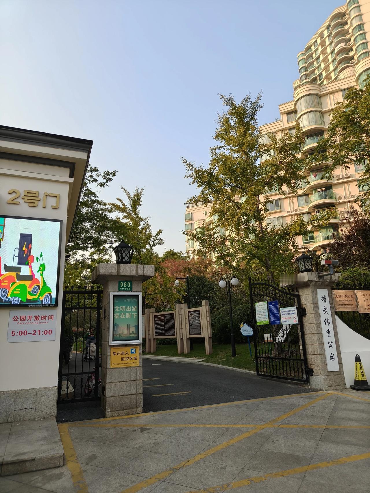 冬日午后公园散步随手拍实景图分享！曲阳公园散步随手拍～银杏树叶子黄了!