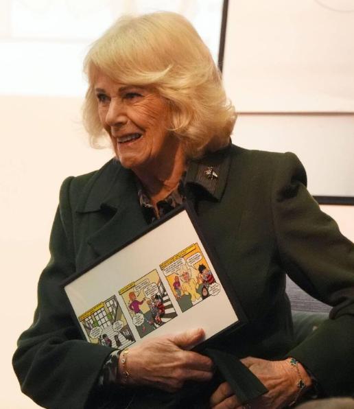 仗义多为屠狗辈，负心多为读书人，卡米拉王后致力于将自己打造成为文化人。卡米拉王