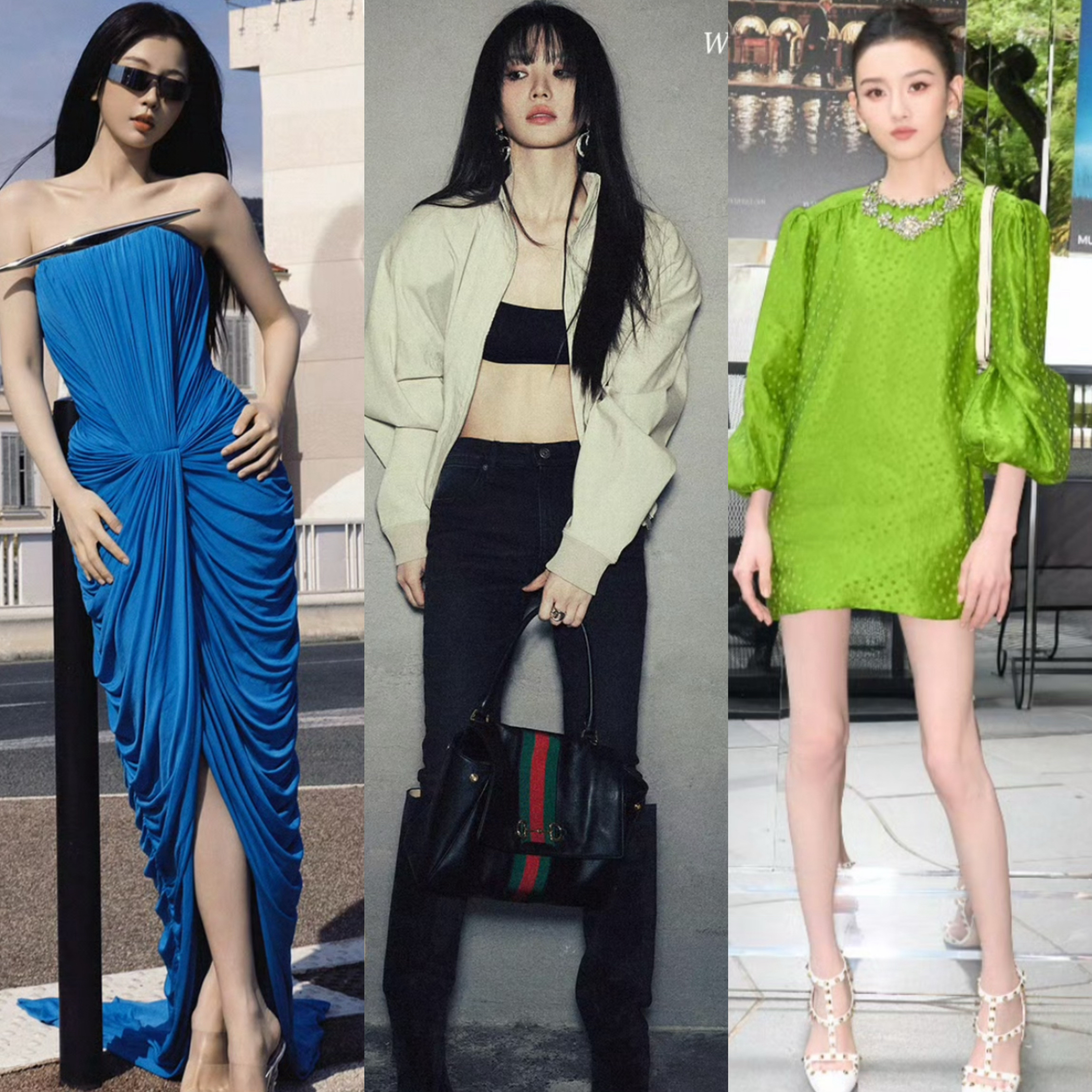 田曦薇虞书欣宋祖儿这三个造型上榜VOGUE一周穿搭榜了。你们的审美是？