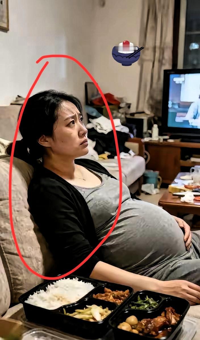 是公主吗，那么娇贵！河北有一个孕妇6个多月了，却没人伺候！靠外卖过活，连洗盘子