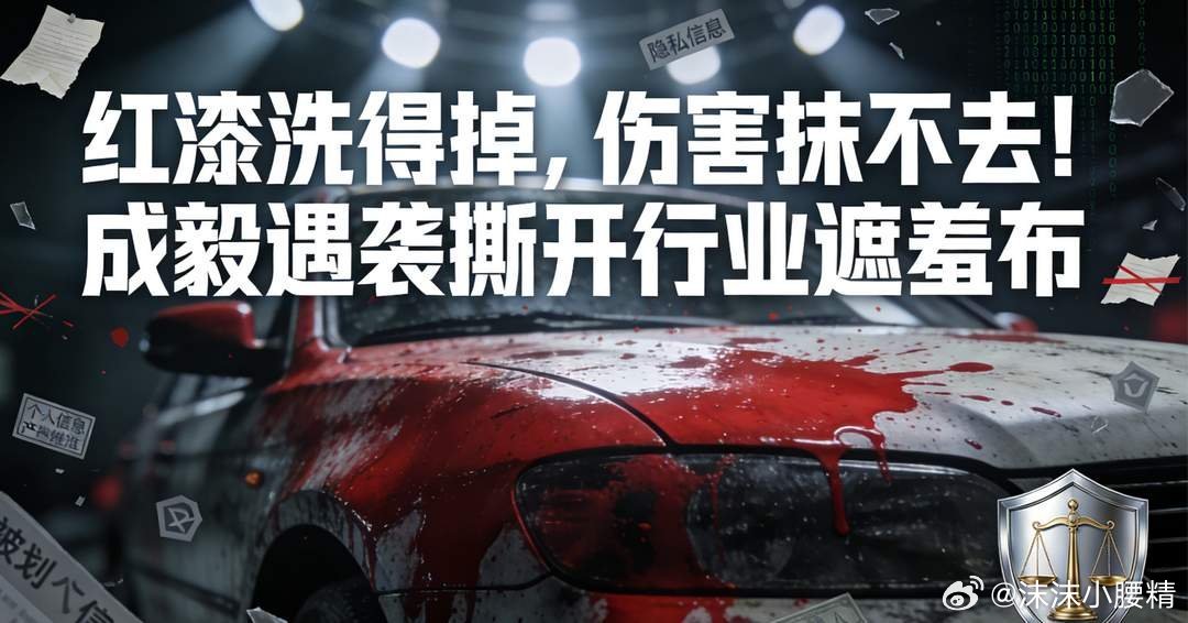 成毅的私人座驾被红漆泼洒、恶毒文字涂鸦，这并非孤立的恶意宣泄，而是长期恶性骚扰的