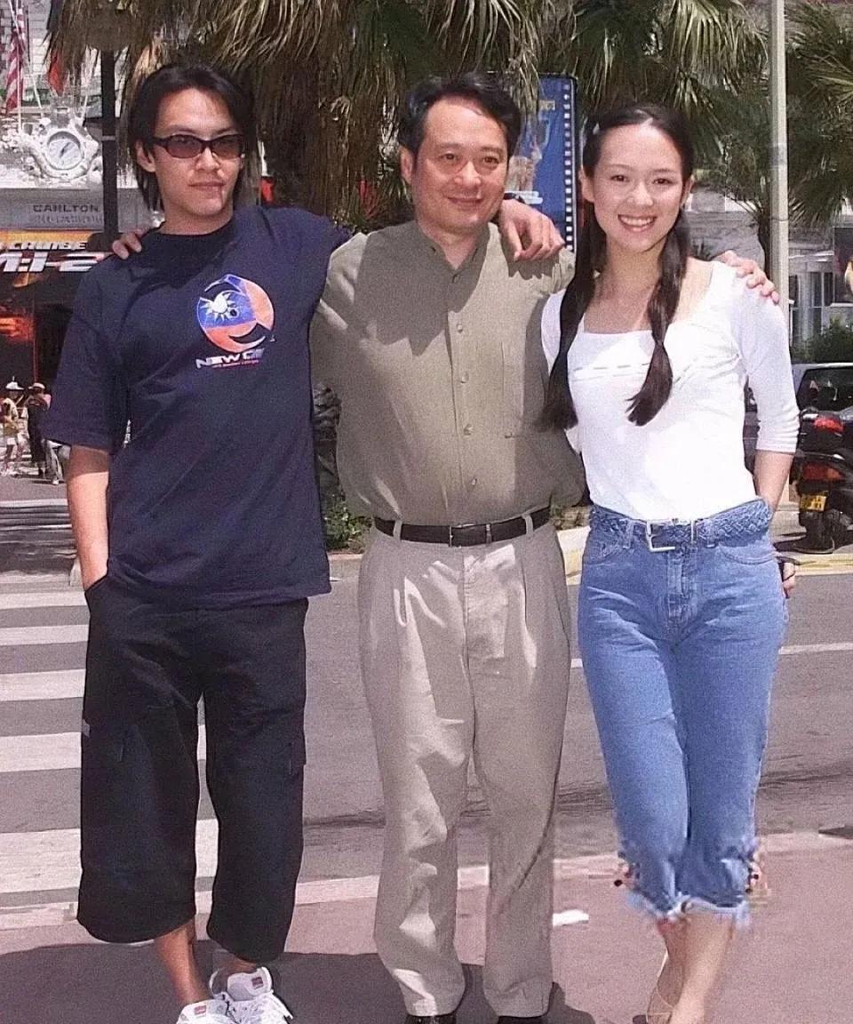 章子怡和李安的合照，旁边的男星是谁？#章子怡#