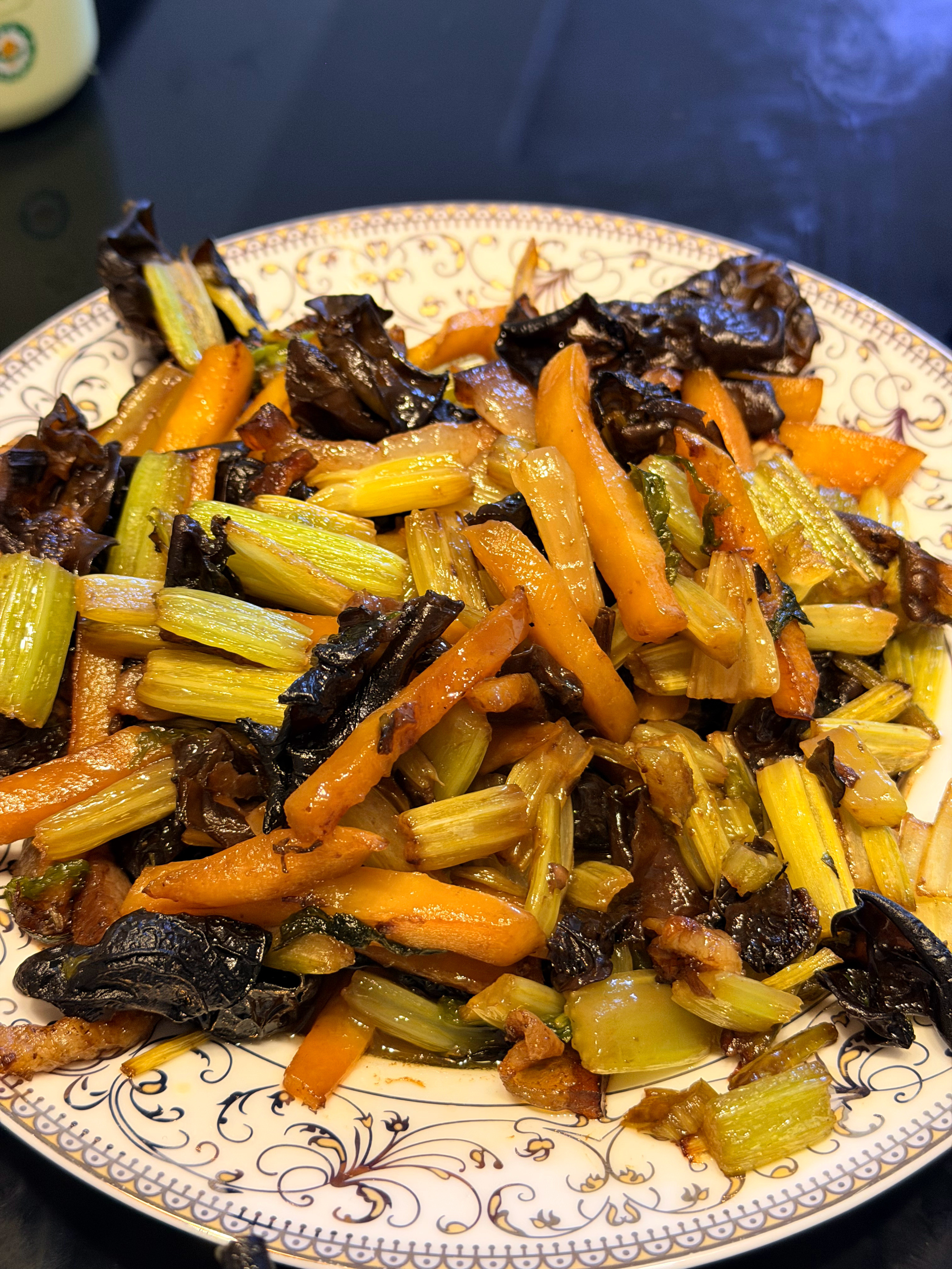 我说咸了，媳妇说少吃就行了这，啥也不敢说啊🤐