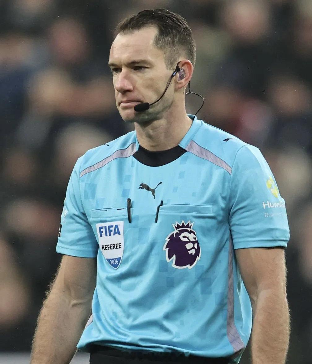 埃官方：吉列特将执法阿森纳对富勒姆的比赛，VAR裁判是班克斯。