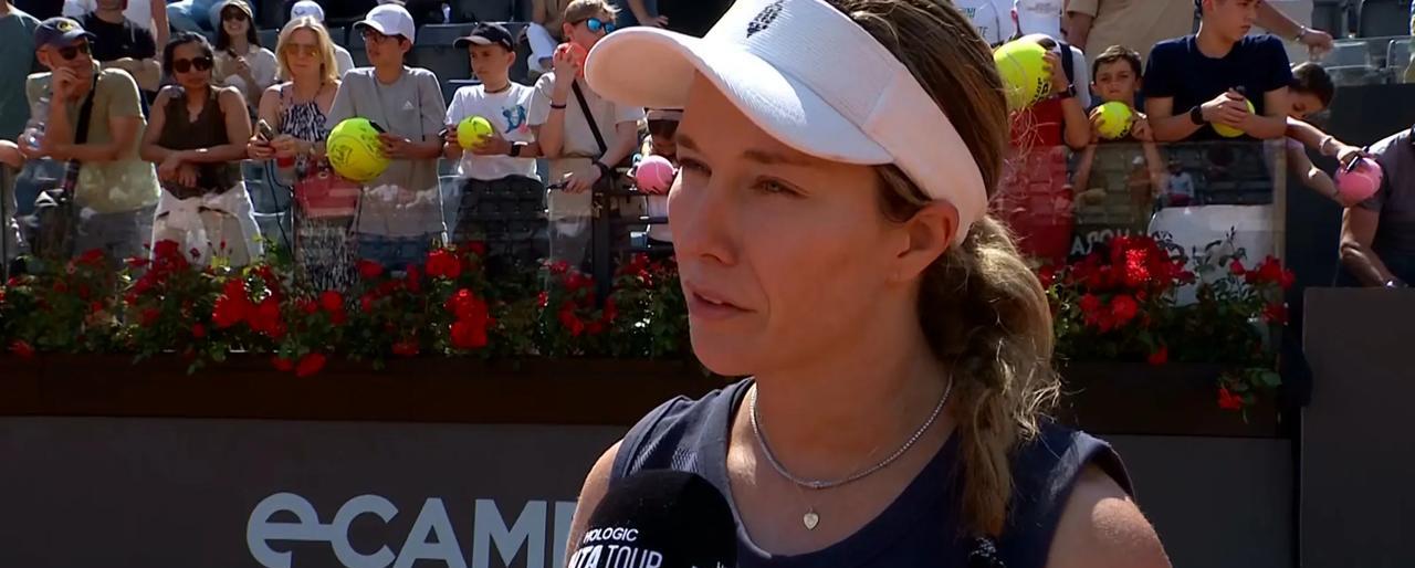 柯林斯送油条实现横扫挑落卫冕冠军斯瓦泰克晋级WTA1000｜罗马站16强！WT