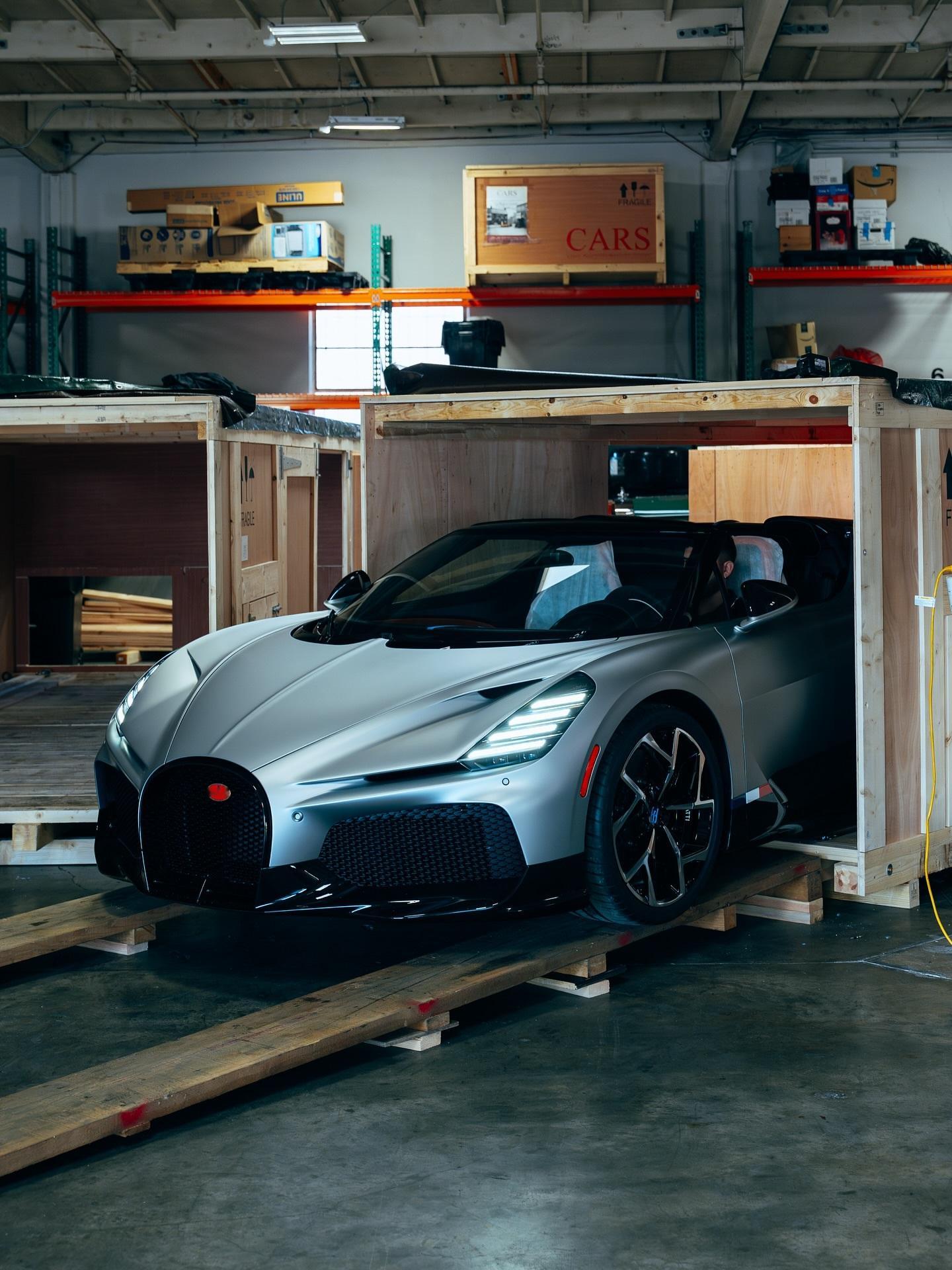 海外一处的开箱并交付——布加迪MistralM7.046。全球仅99辆的其中一