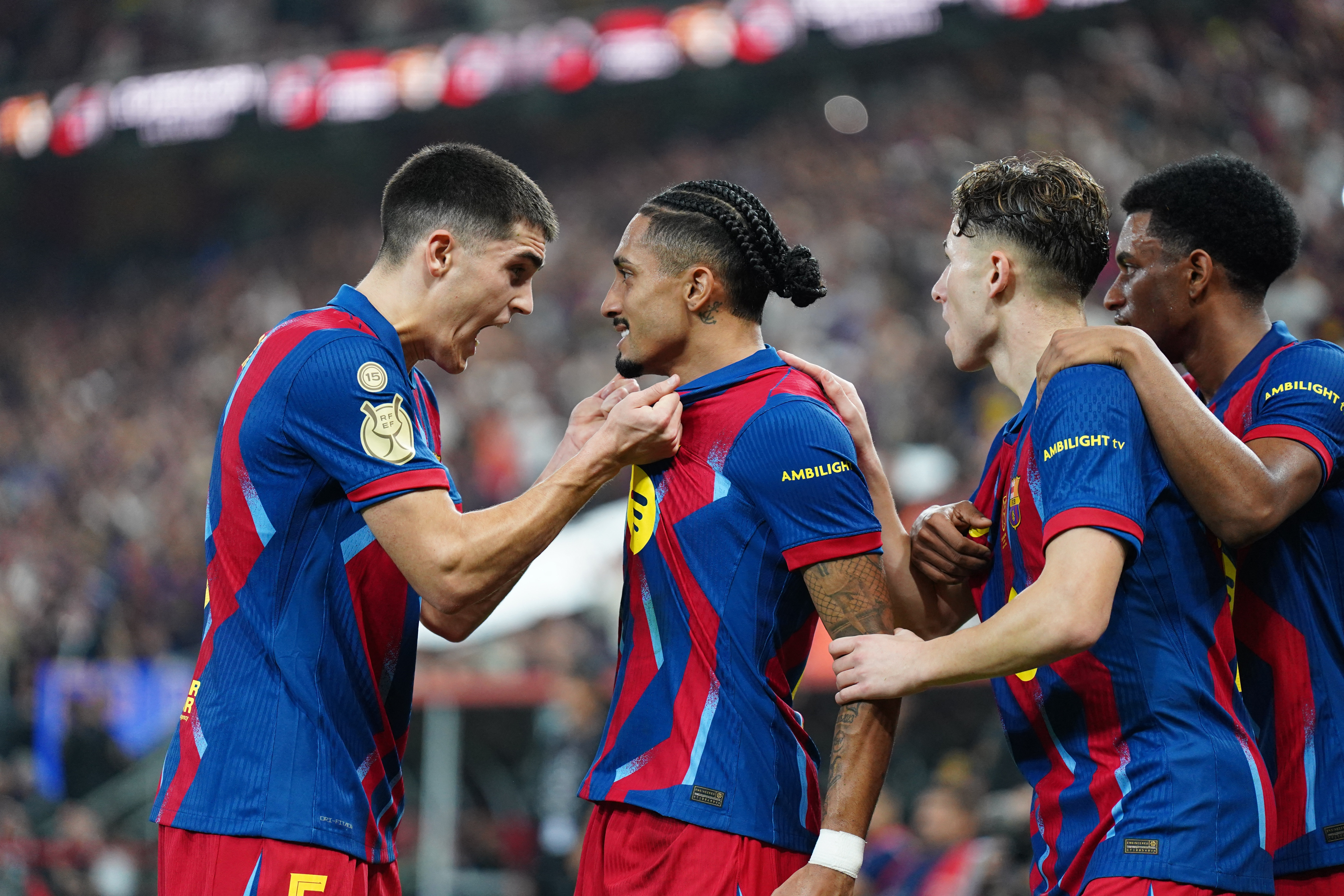 拉菲尼亚: 维尼修斯很强但我们专注于自身 阿劳霍做出了很大贡献