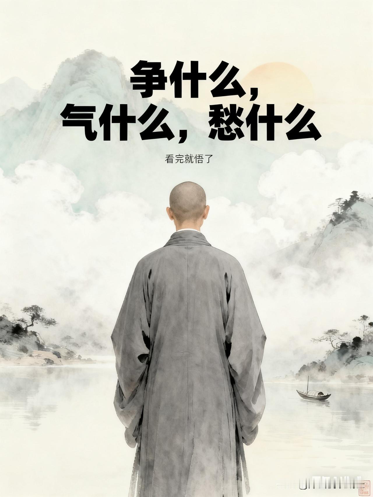 人争什么，气什么，愁什么，看完就悟了活到五十岁突然惊觉：我们这辈子，好像都