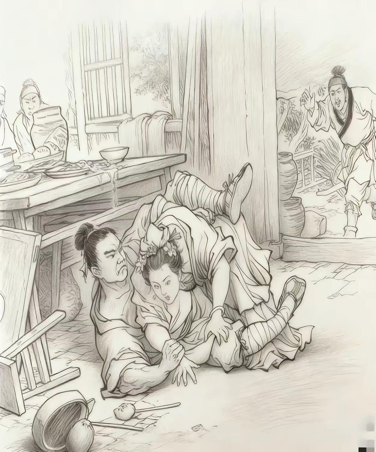 第一反应，你认为这是四大名著里哪一个故事？