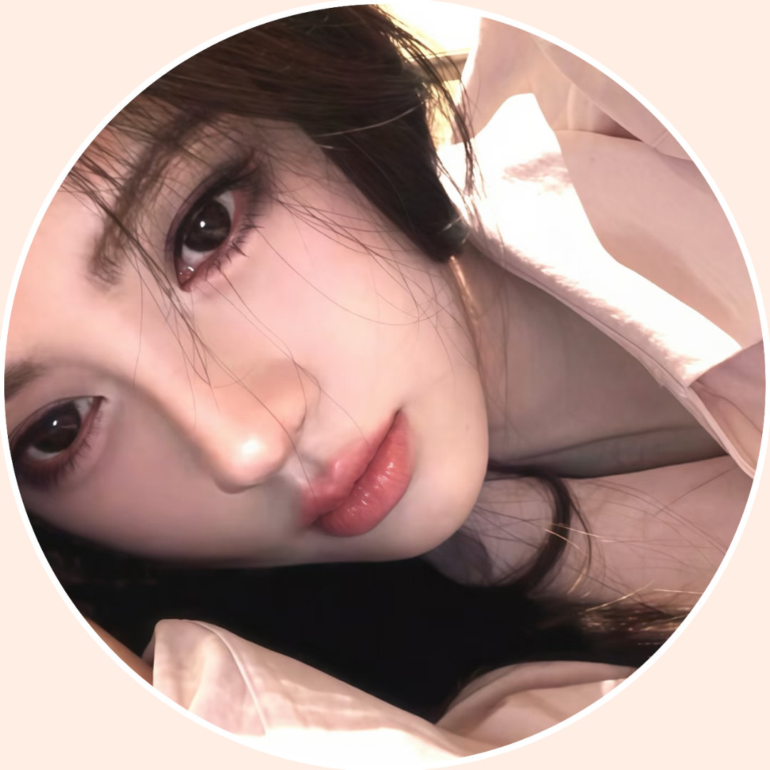鞠婧祎粉色鞠婧祎圆框头像​​​​