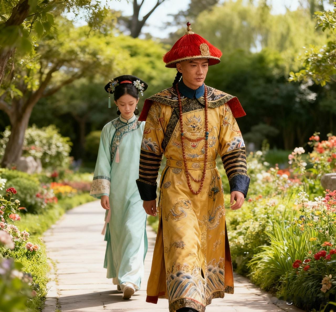 1680年，康熙在惠妃宫中，遇到一个倾国倾城的小宫女，就想宠幸她，可是小宫女却拒