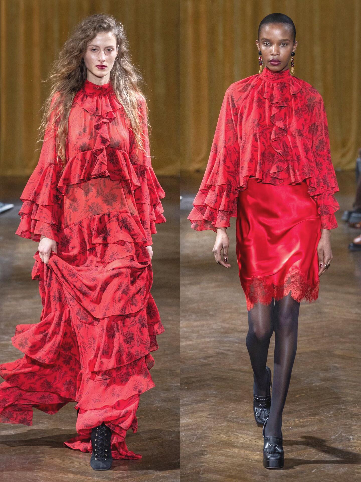 时装周大秀直击直击时尚幕后CinqàSept26秋冬系列，为庆祝品牌十周