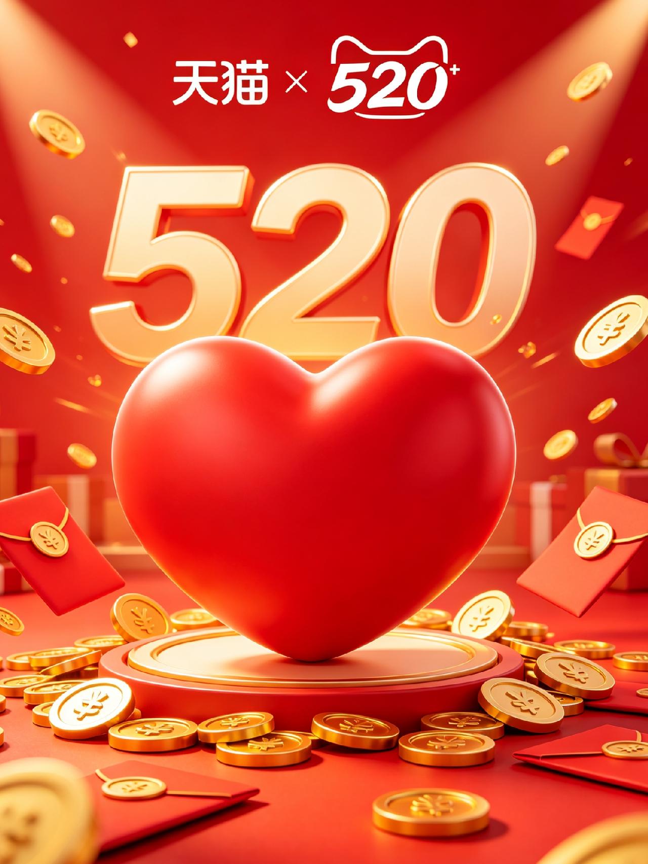 天猫520放大招！直接发钱，无套路可提现🔥家人们快冲！天猫520真的开始