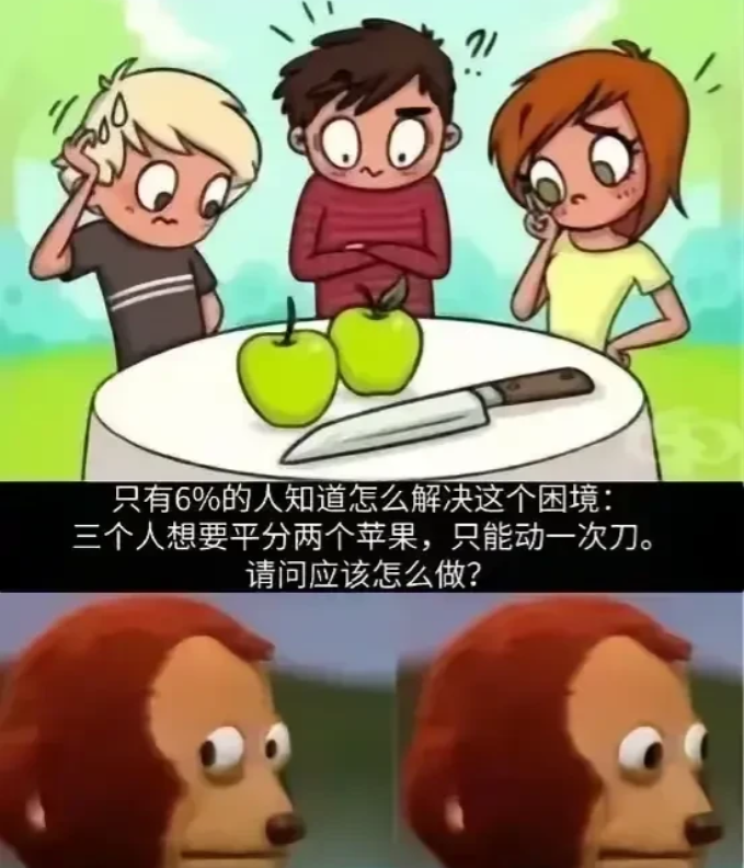 我把苹果切碎了可以吗？[哈哈笑][哈哈笑]