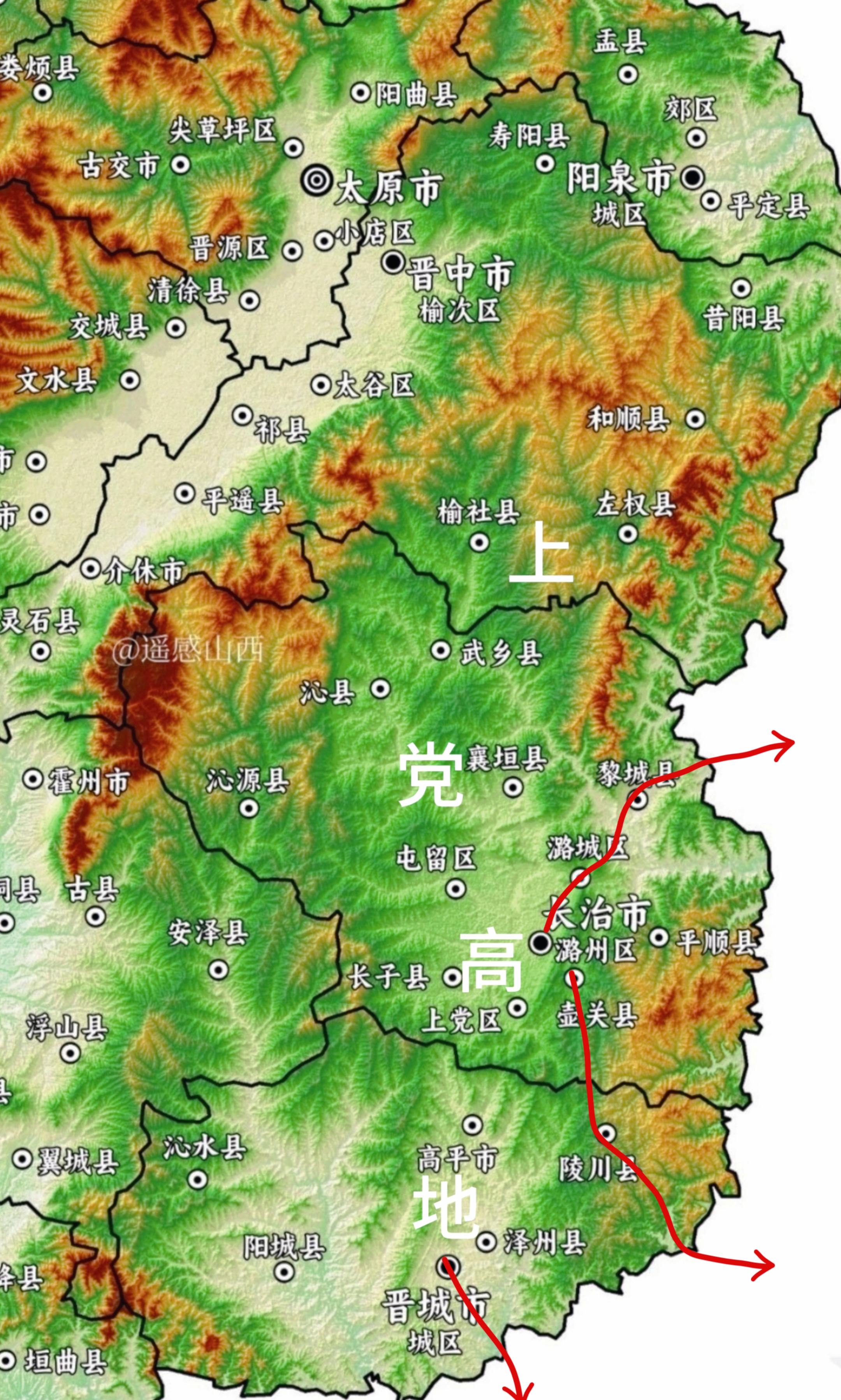 上党从来天下脊。上党位于太行山南段，是太行山、太岳山、王屋山等山脉交汇...