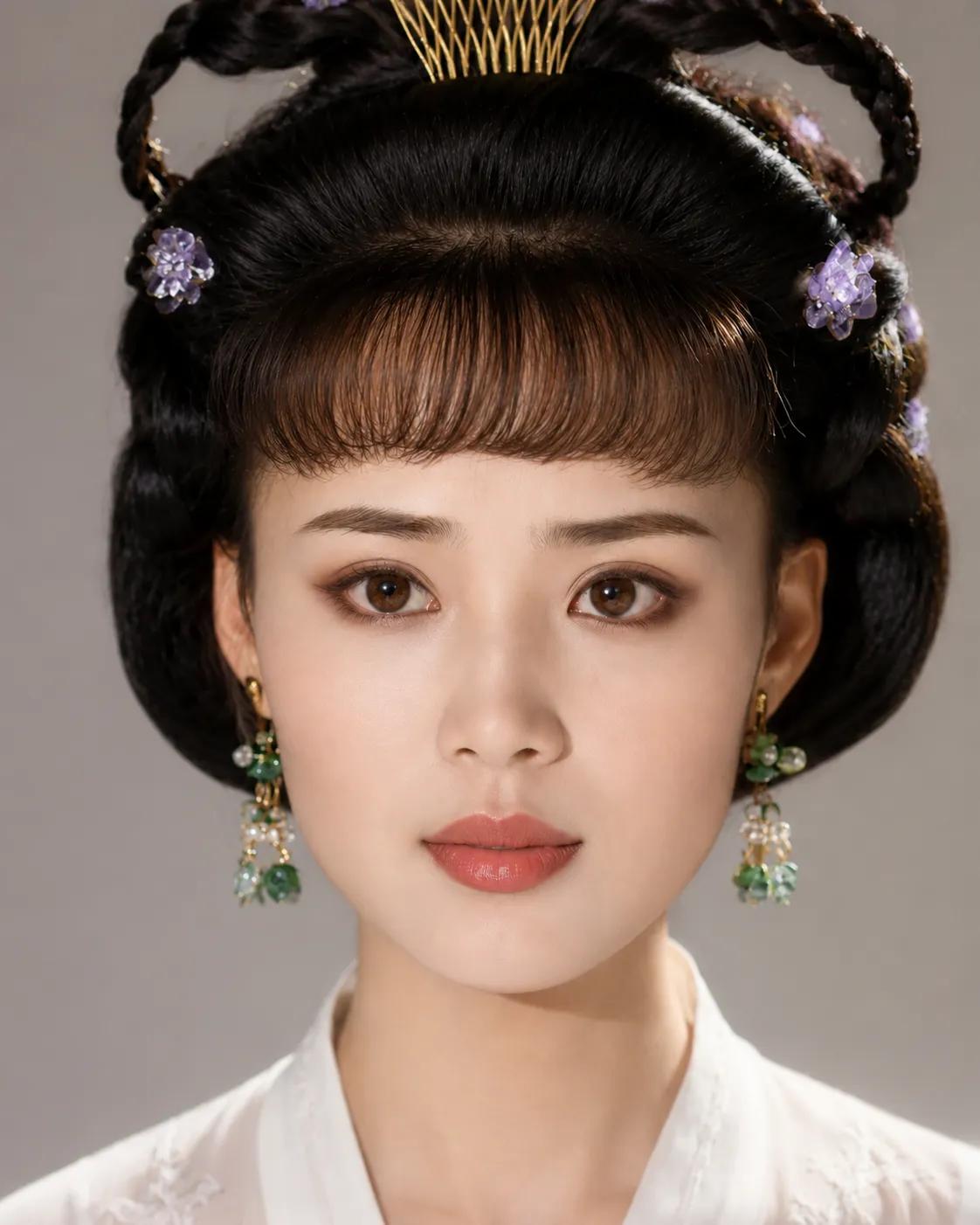 茹萍年轻时真的是非常美，温婉可人
