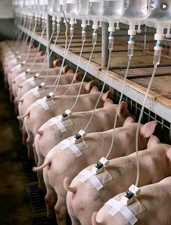 这样养出来的猪，肉还能放心的吃吗。