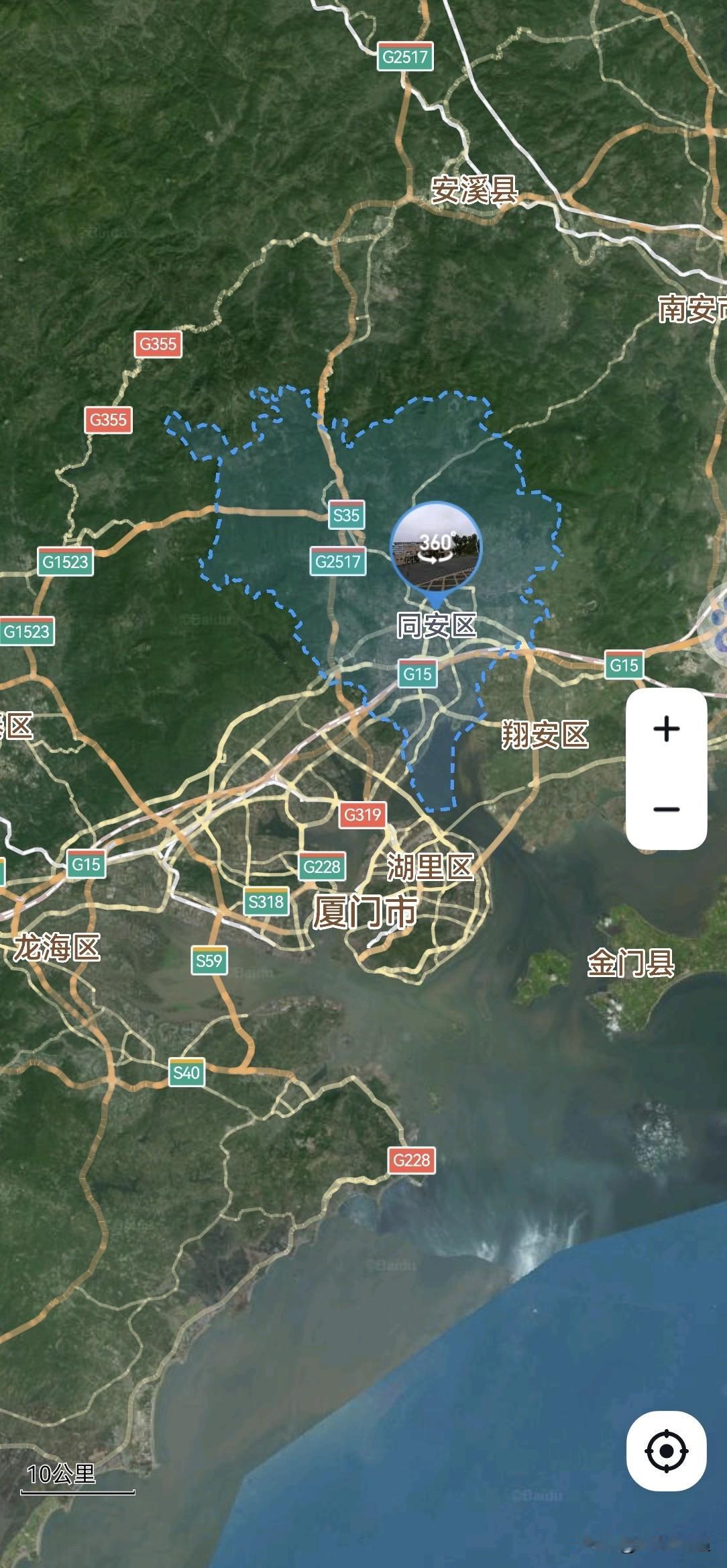 厦门市，从同安区1到市协政付，是拔提用重吗？同安区，总面积657.59平方公里