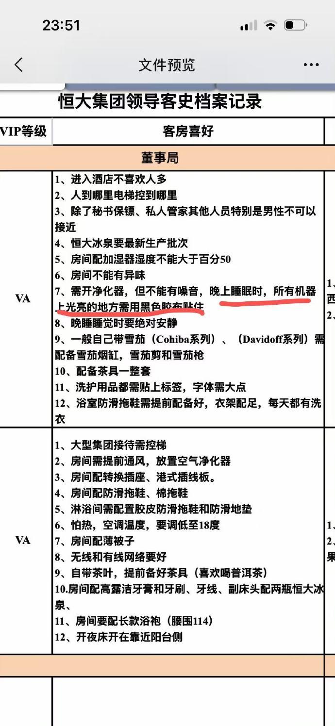 许家印曾经奢靡无度，吃穿住用都是最好的。要单独乘电梯，随行人员不得跟他同乘电