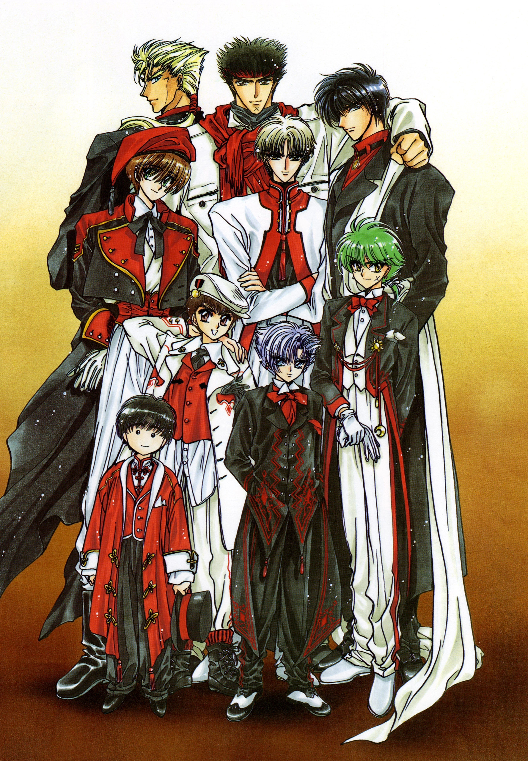 公主_魔法骑士原画