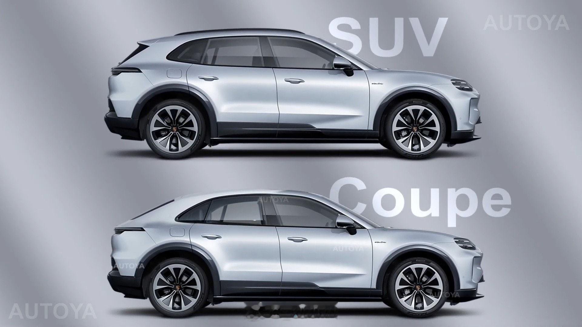 保时捷纯电卡宴Coupe渲染图【新车渲染】保时捷纯电卡宴Coupe渲染图，Co