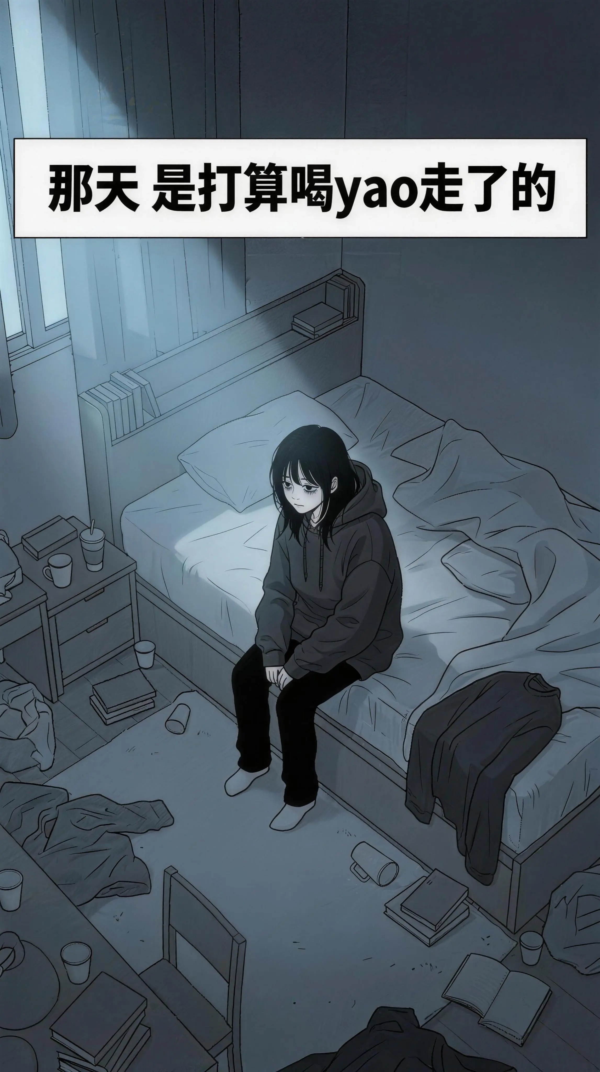 想结束的只有痛苦，算了，再等等吧。