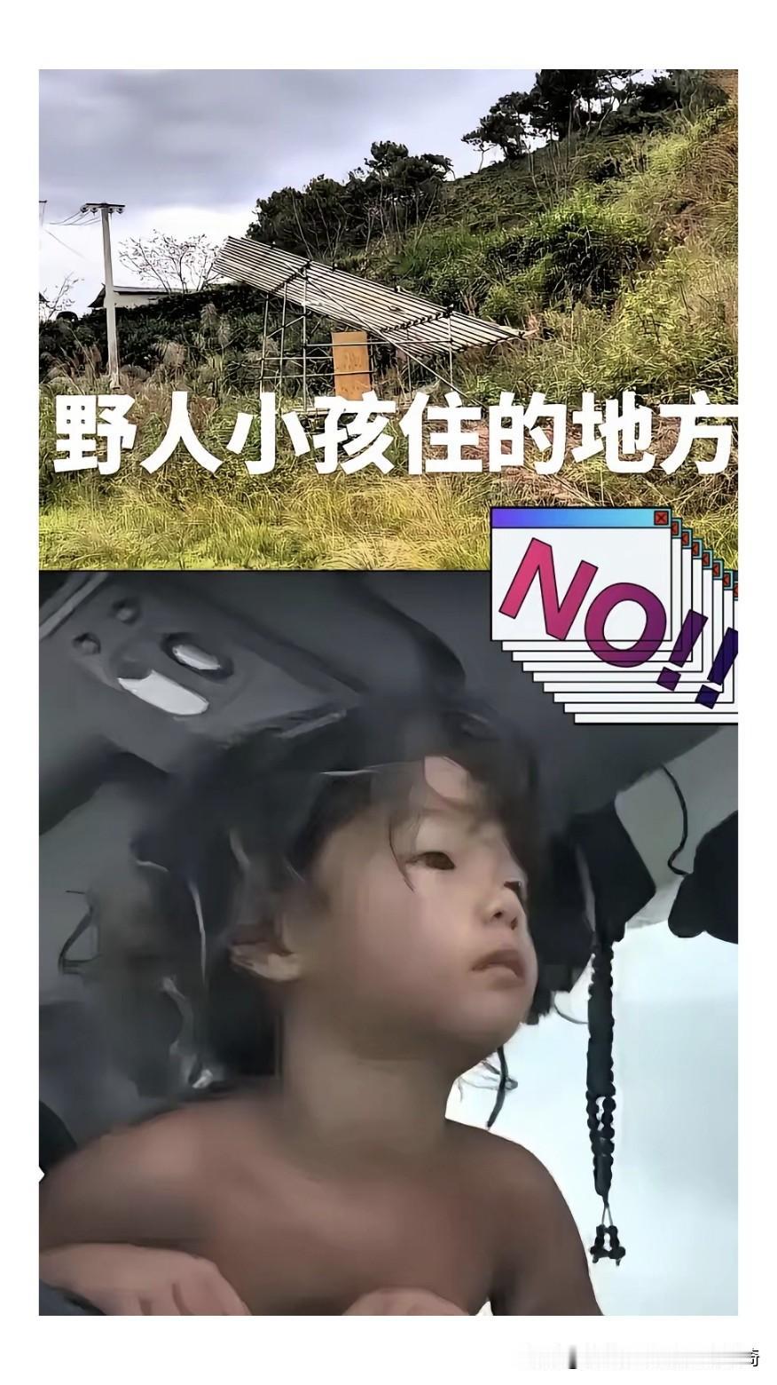 令人揪心！“野人小孩”体检报告藏着大问题之前在高速服务区被拍到爬地啃食的“