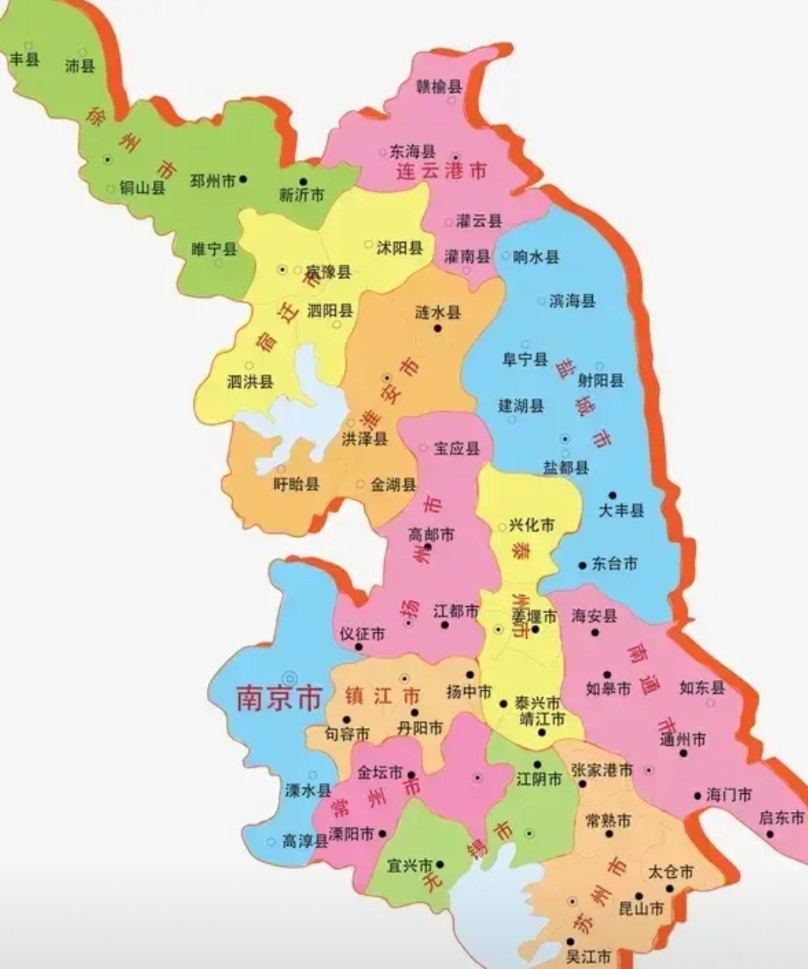 强烈提议将江苏省省会迁至宿迁。理由如下：江苏省的经济发展向来呈现南强北弱的态