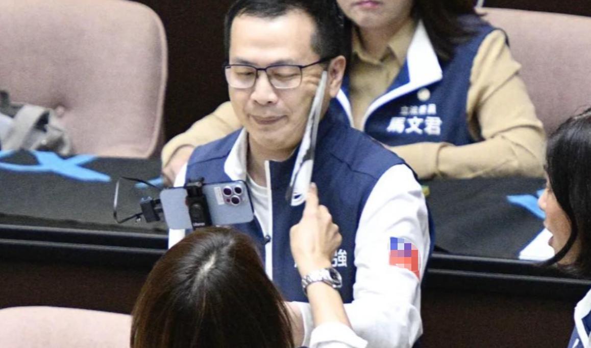 搧罗智强脸判拘10日邱议莹缴1万元免入狱民进党立委邱议莹在立院以扇子打了国
