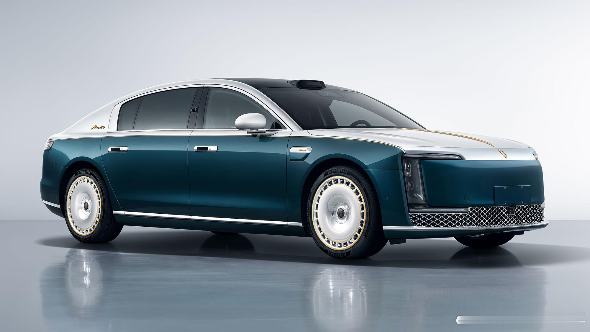 尊界，果然很尊！中国顶级轿车——尊界S800和顶级MPV——尊界V800，双车打