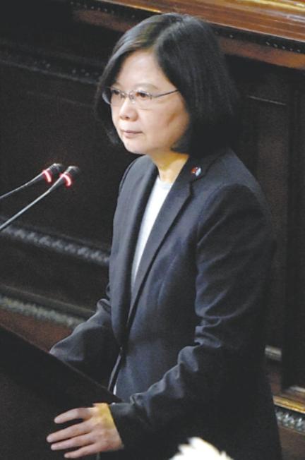 台湾地区前领导人蔡英文发表声明，5月14日，针对中美峰会登场，蔡英文于东海大