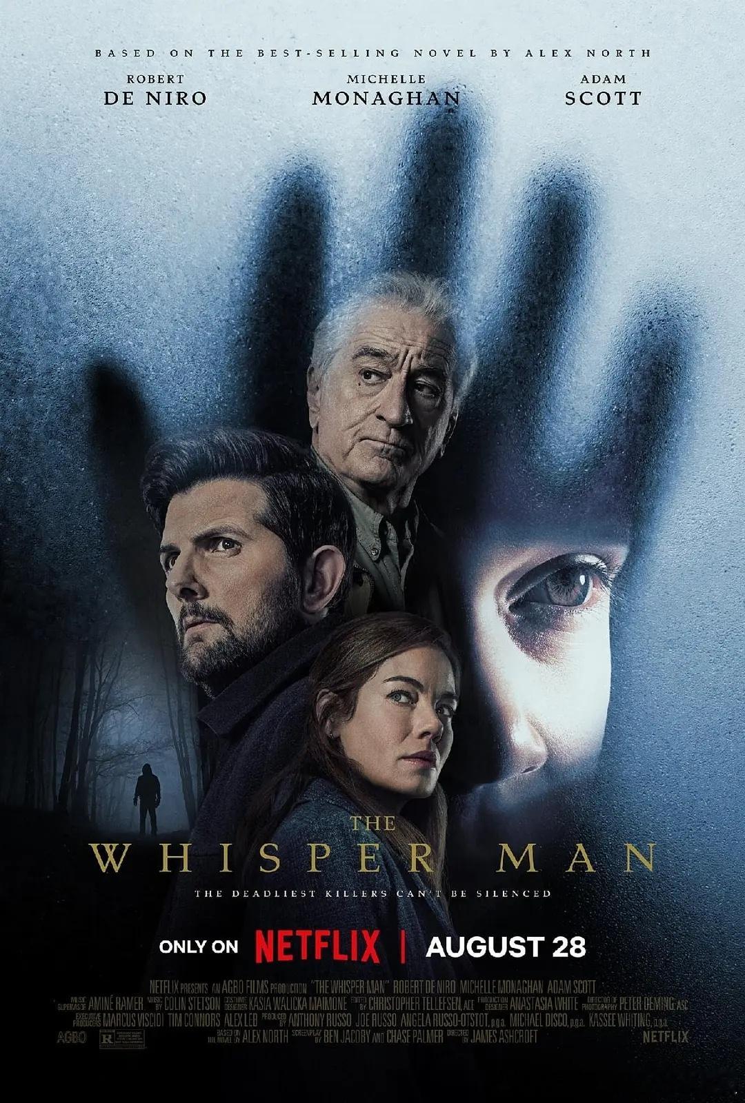 今日新剧上线Netflix犯罪惊悚电影耳语者今日上线，由罗伯特·德尼罗、米歇尔