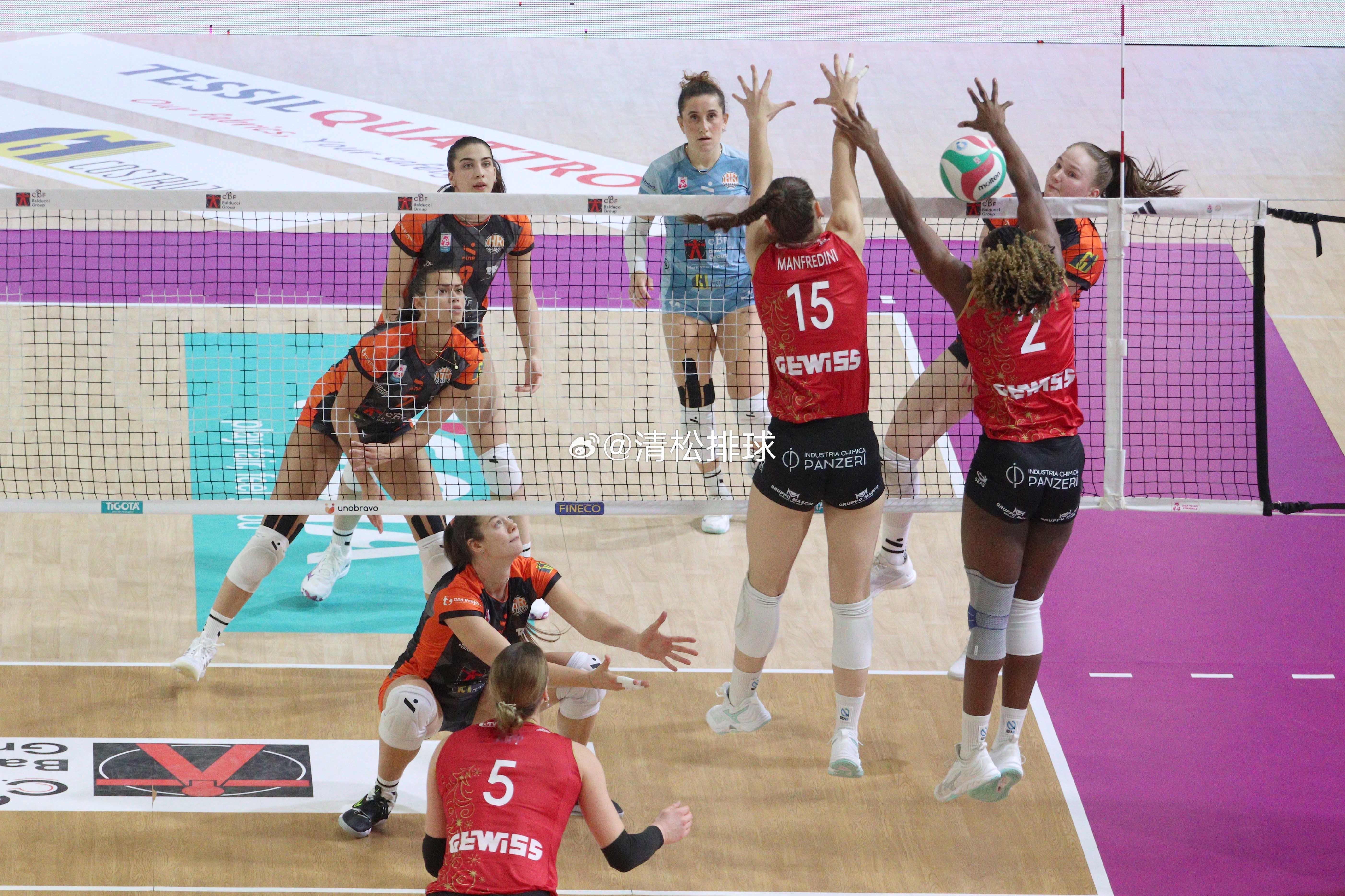 【技术统计】2025-2026意大利女排甲级联赛常规赛第13轮马切拉塔3-2贝加