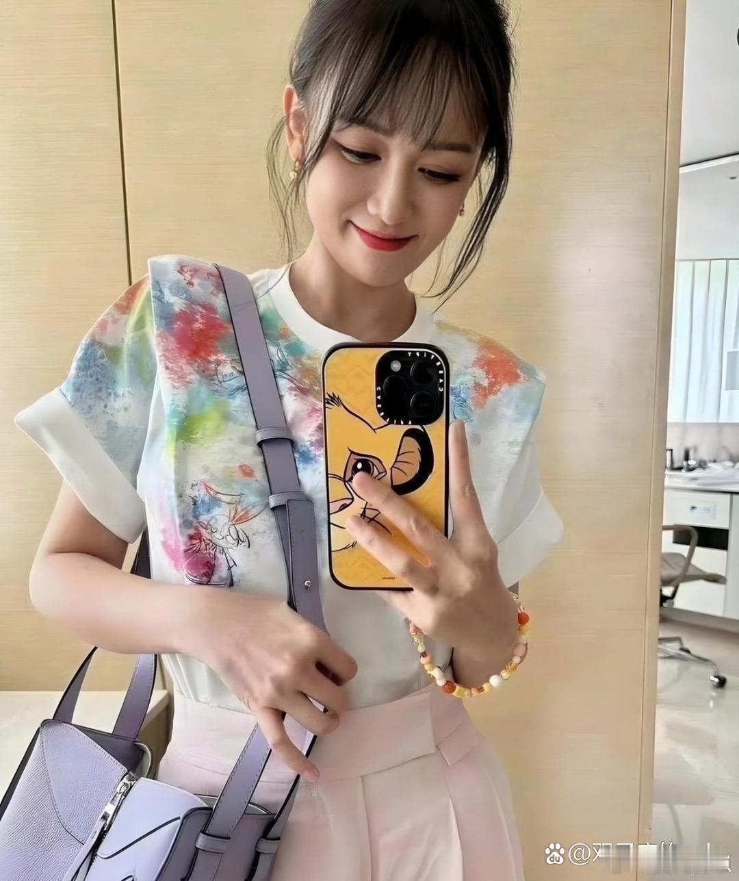 陈乔恩的婚姻真的很幸福，成家之后自身状态愈发出众。
