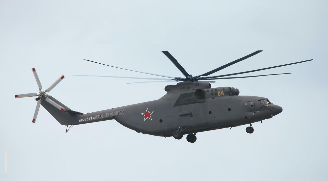 每天认识一件兵器俄罗斯Mi-26“光环”通用直升机Mi-26是米里设计局研制的