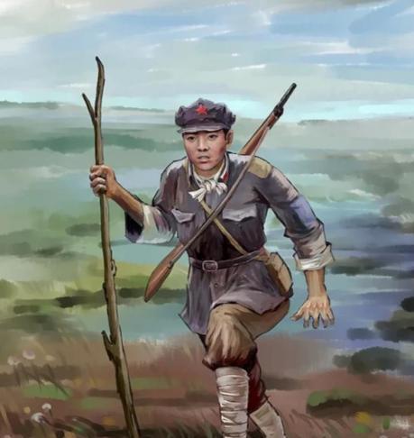 1935年，15岁的小红军罗玉琪在过草地时突然肚子疼得厉害，作为女兵，她不好意思