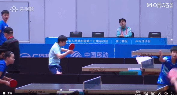 樊振东孙颖莎王楚钦本届全运会单打首秀孙颖莎也在挥汗如雨中，12:30女单项目上