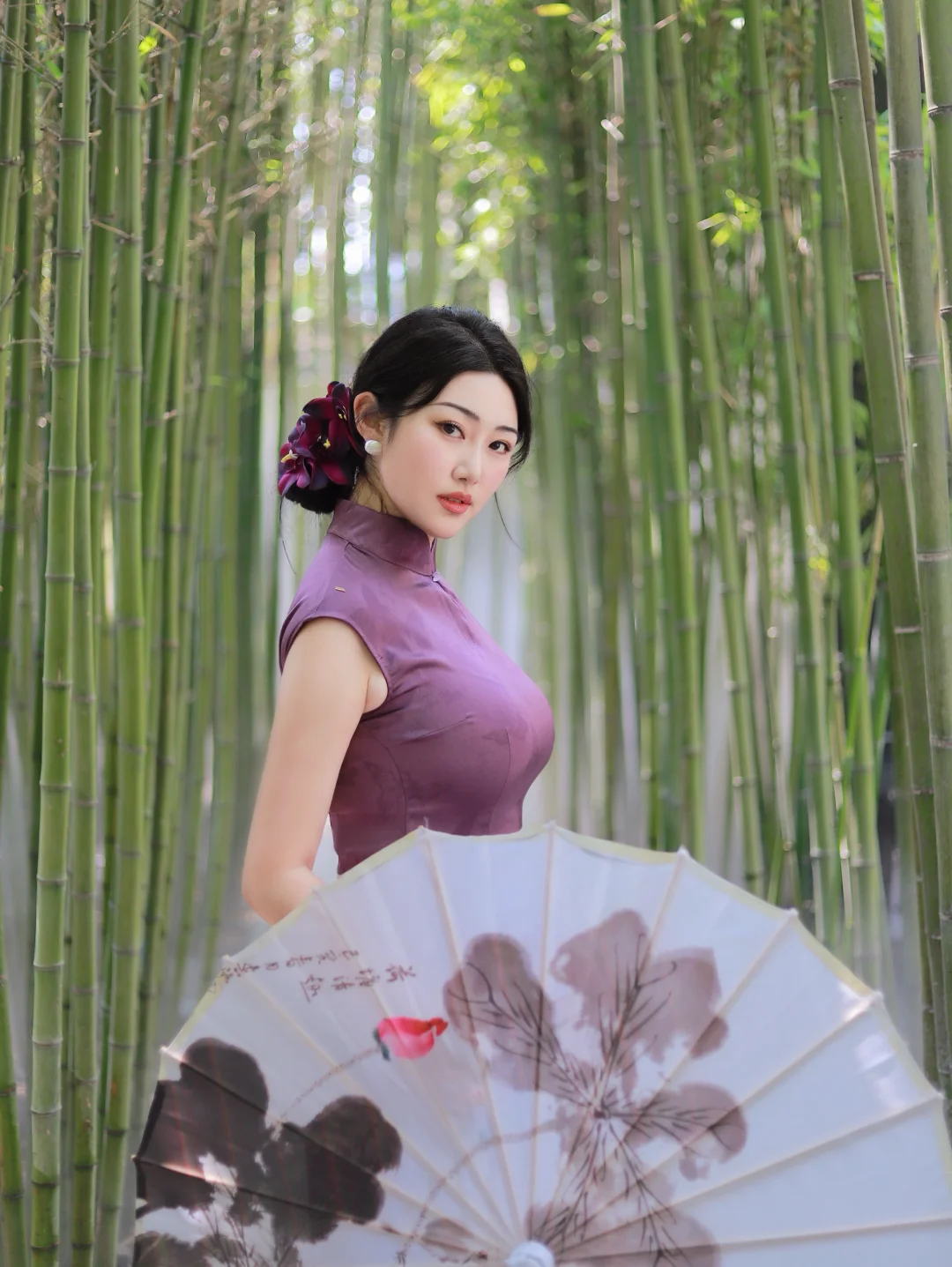 湘菜天花板｜当旗袍遇到竹林