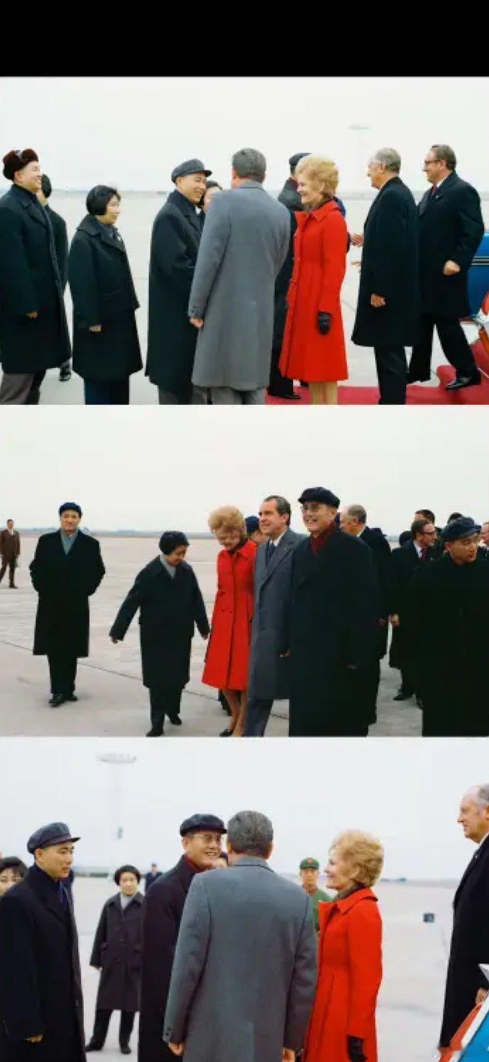 镜头定格的不仅是接机瞬间，更是国际关系改写的序章。