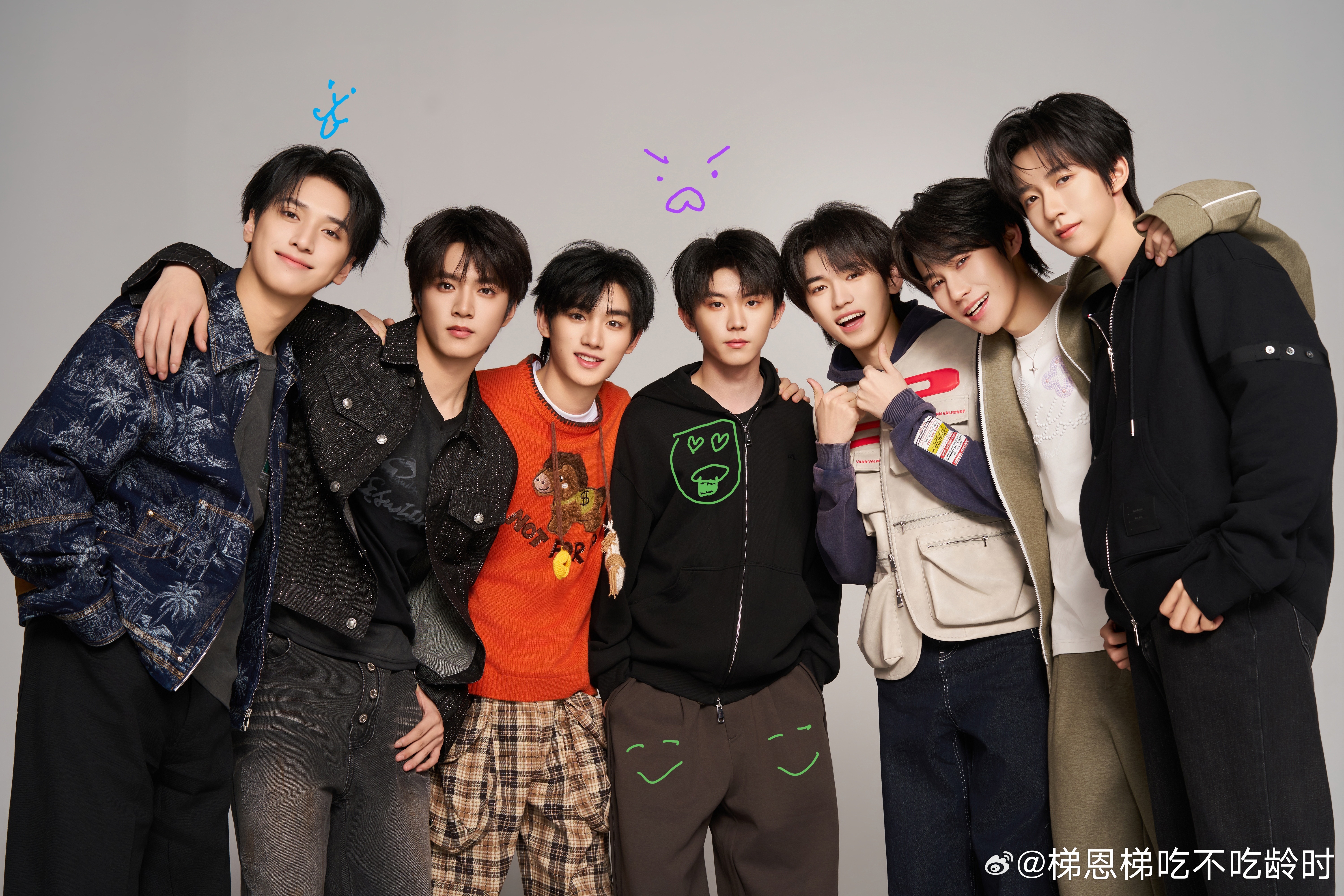 时代少年团登腾讯音乐财报🍿🍿日光撞破成长✨季风巡游梦境💛🖤点燃沿途炬火?