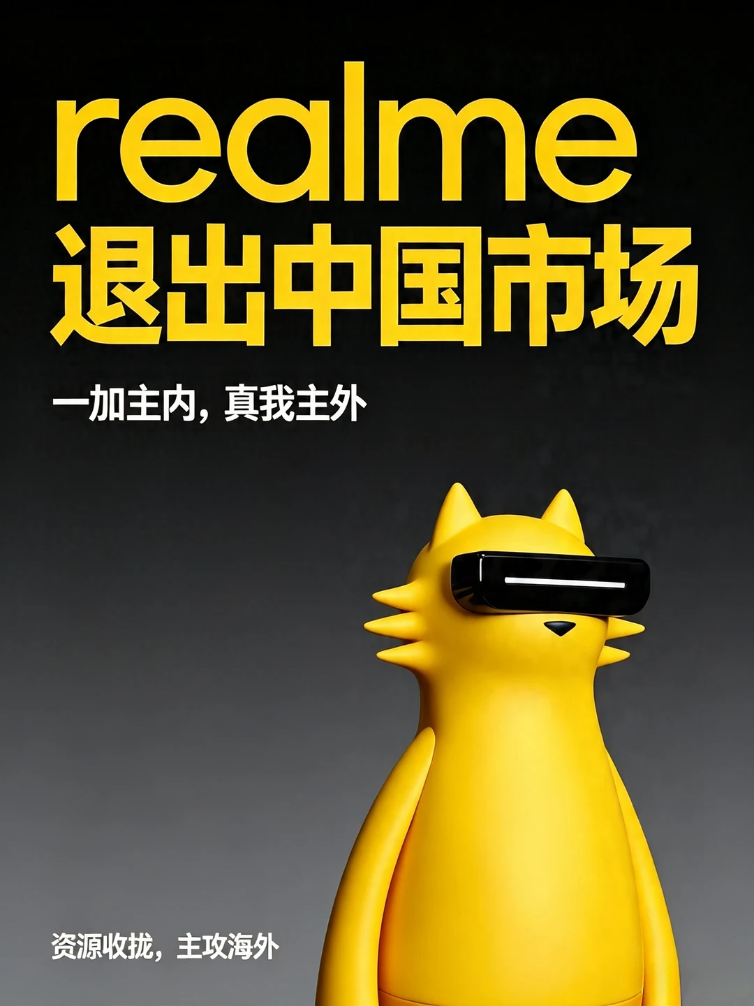 realme官宣暂退国内市场，一加真我内外分家
