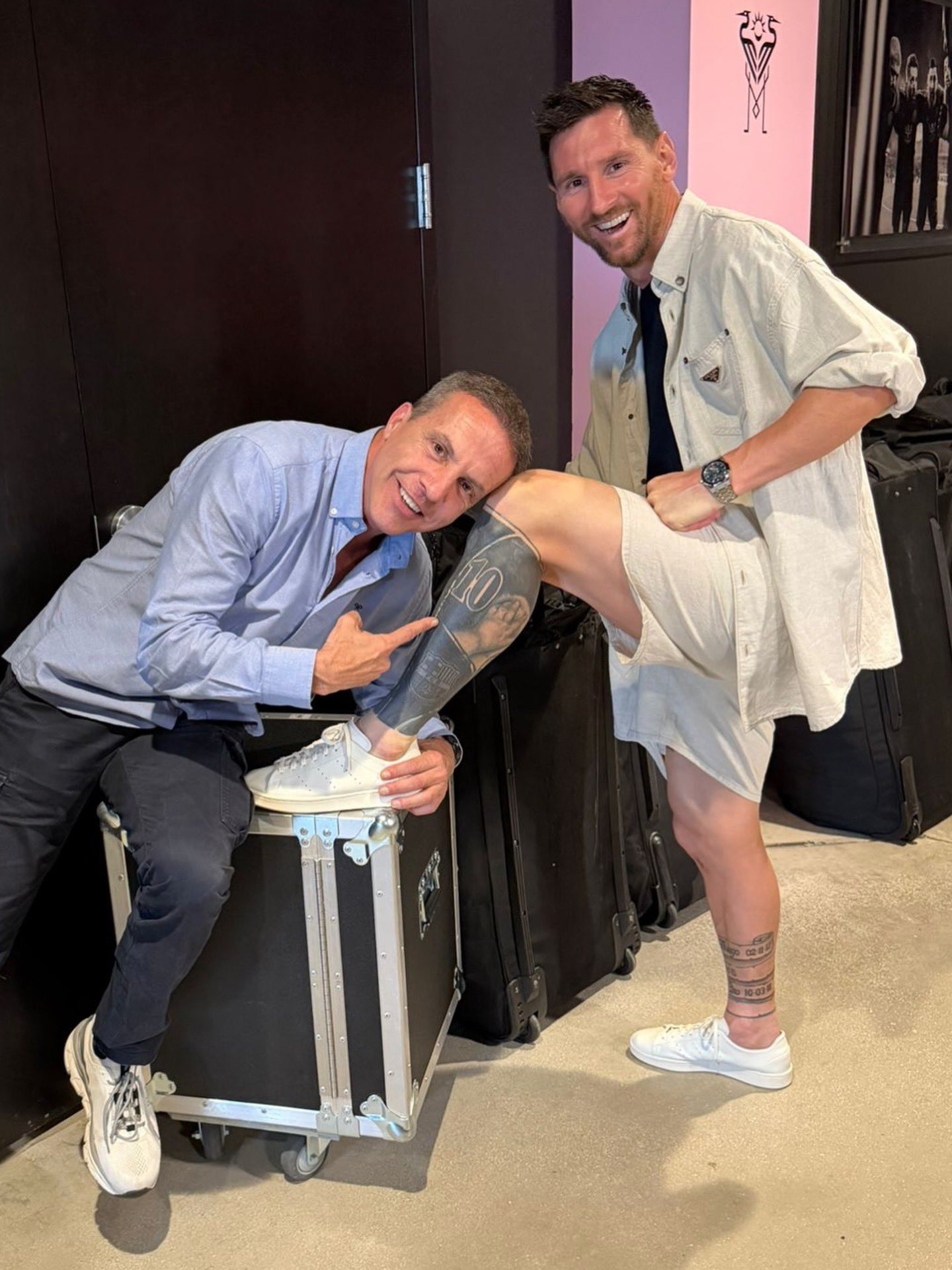 这是什么造型梅西迈阿密国际