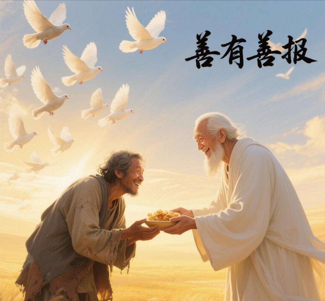 假如有一天你发达了，衣食丰足，挣了许多钱，你能做到看到困苦的孤儿寡母，行动不便经