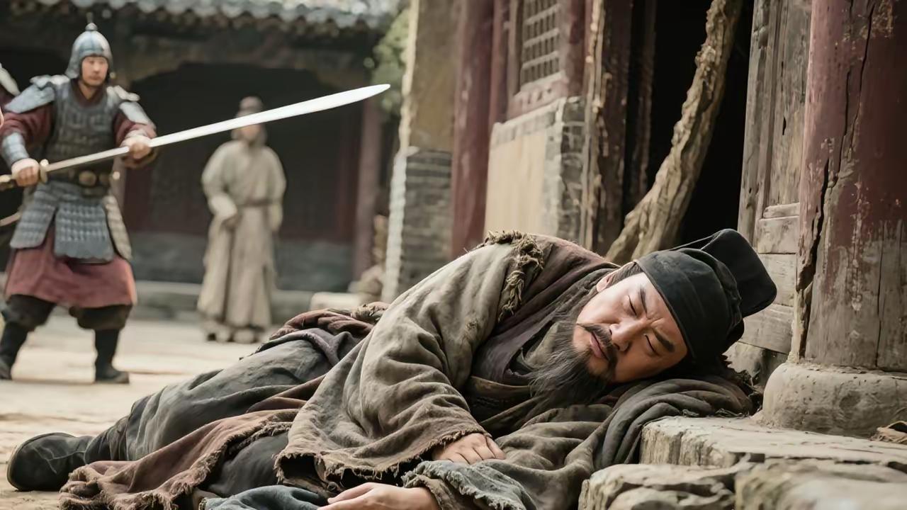 朱元璋遇乞丐卧虎睡姿欲除之，帝王多疑背后藏着不为人知的煎熬朱元璋路过一破庙