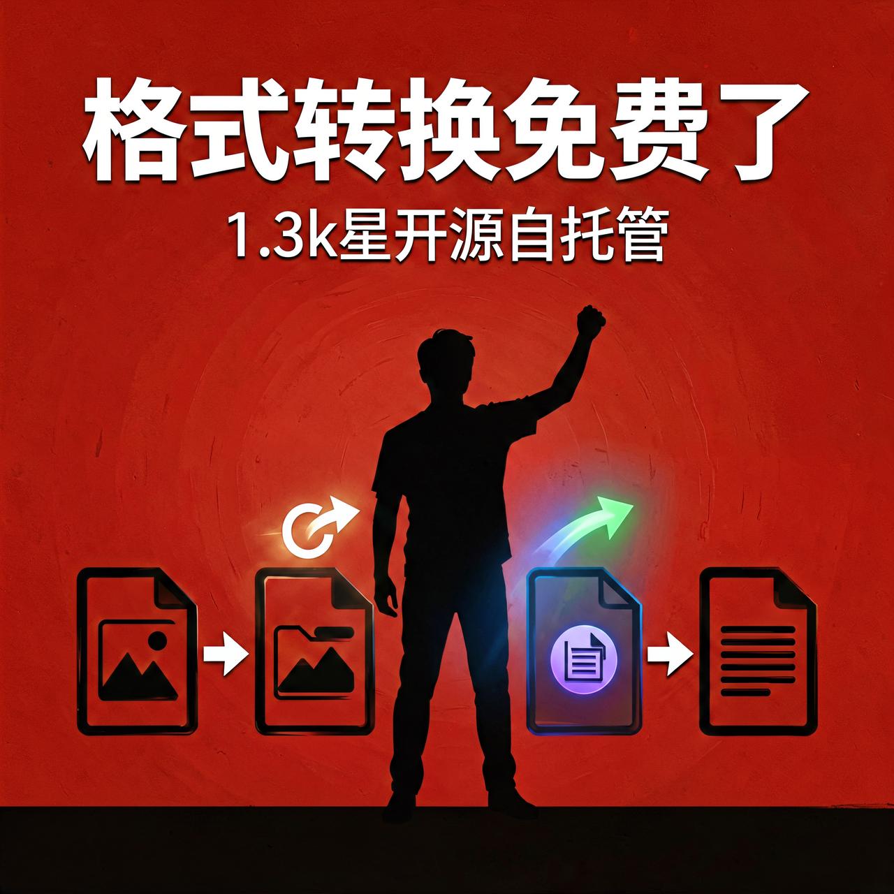 文件格式转换都要会员？1.3k星开源3000种转换免费做PPT要转PD