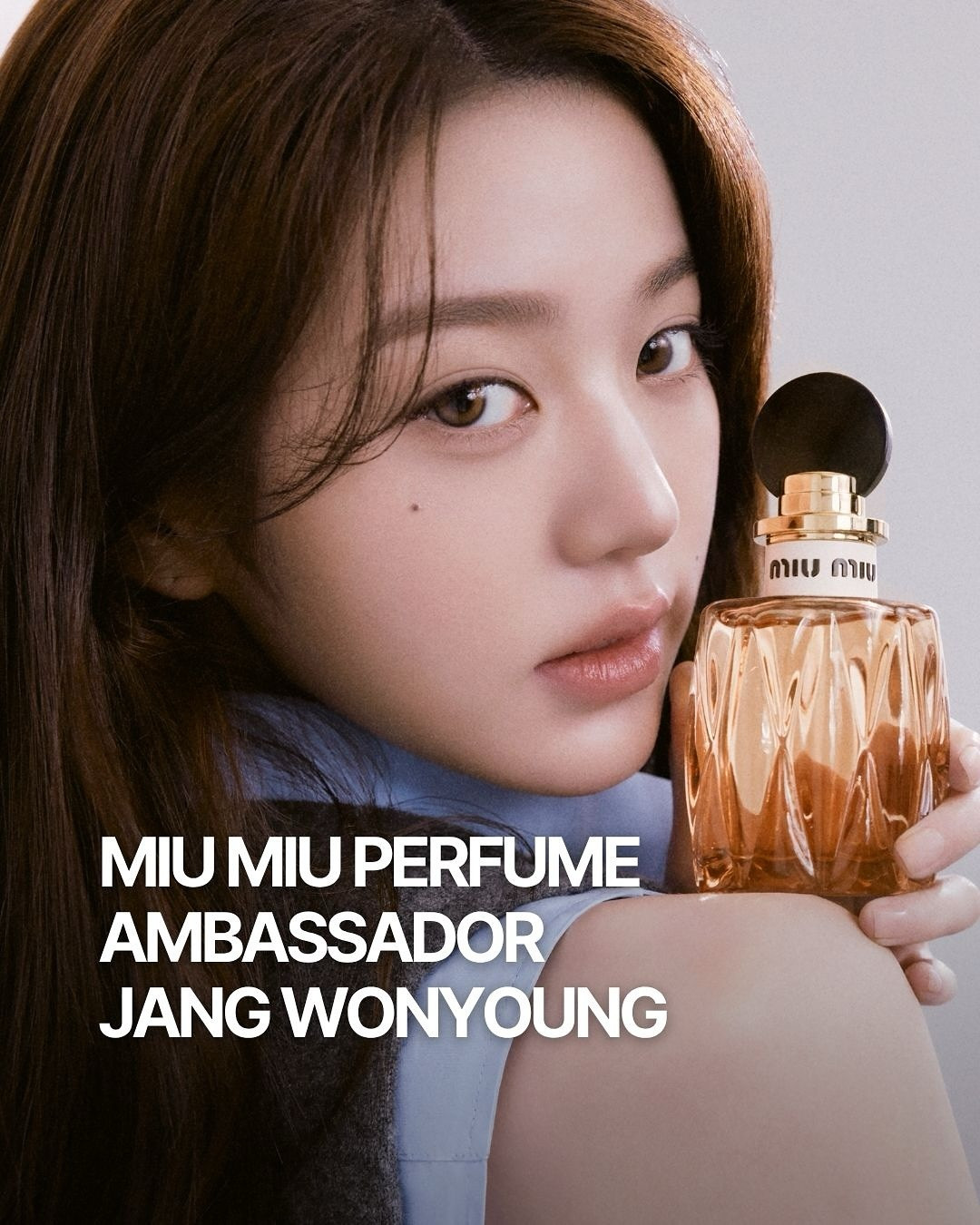 张元英担任MiuMiuPerfumeAmbassador，继时装线之后再拿